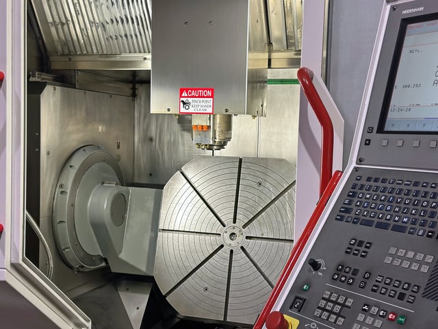 Hermle #C40U-dynamic, vertical machining center, 33.5" X, 27.6" Y, 19.7" Z, 28000 RPM, 1160 psi thru spindle - Image 4