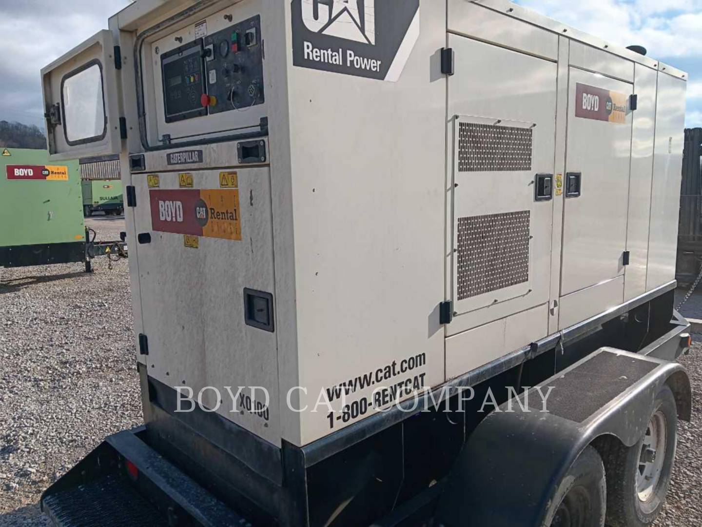 100 KW Caterpillar XQ100, Diesel, 1800 RPM, 480V, 13113 hours, 2010 - Image 4