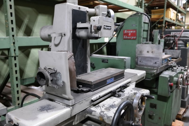 6" x 18" Okamoto #PFG-450C, Walker LBP electromagnetic chuck, 1 HP, 8000 SFPM, 1988 - Image 3