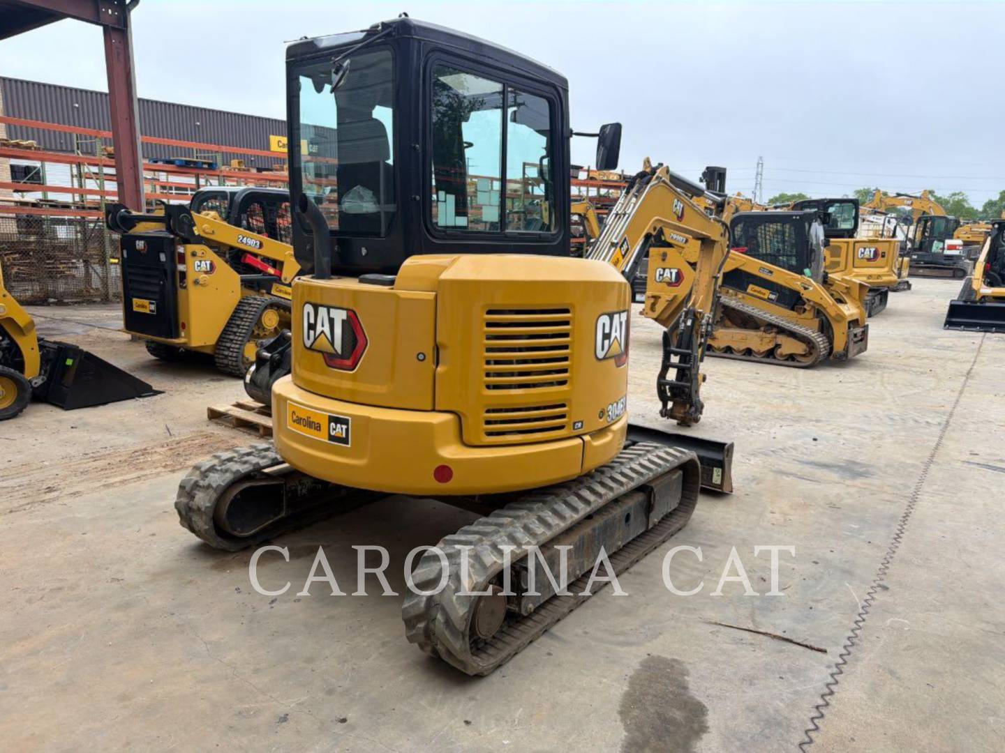 Cat 304E2CRCBT, Mini Excavator, 868 hours, S/N: ME408647, 2021 - Image 3