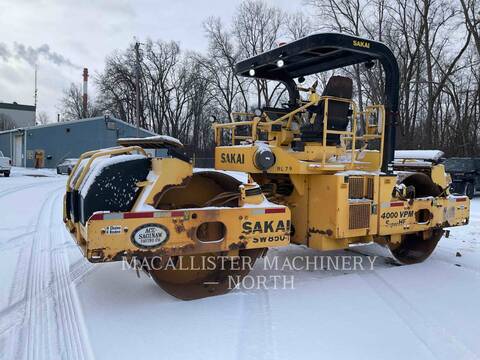 Sakai SW850-I, 6578 hours, S/N: 40221, 2008 - Image 1