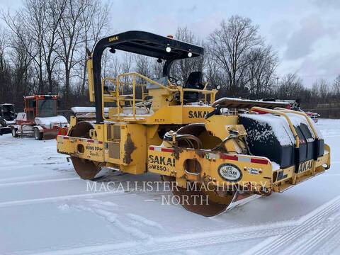 Sakai SW850-I, 6578 hours, S/N: 40221, 2008 - Image 2