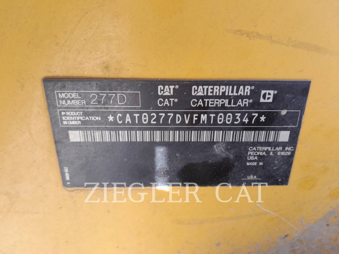 Caterpillar 277D, 2465 hours, S/N: FMT00347, 2014 - Image 6