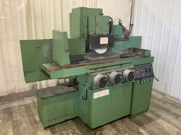 8" x 24" Brown & Sharpe #824-Techmaster, horizontal surface grinder, electromagnetic chuck, 14" x 3" x 5" - Image 1