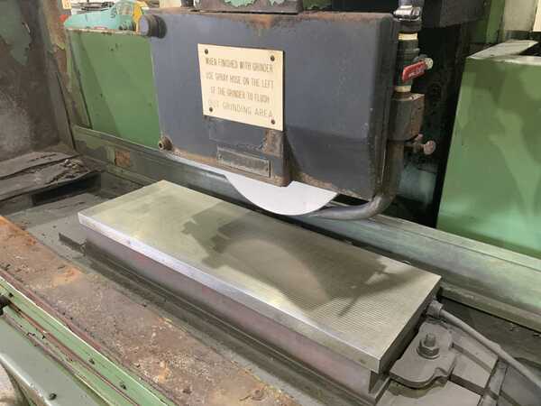 8" x 24" Brown & Sharpe #824-Techmaster, horizontal surface grinder, electromagnetic chuck, 14" x 3" x 5" - Image 3