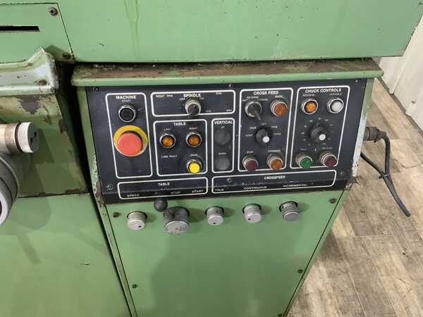 8" x 24" Brown & Sharpe #824-Techmaster, horizontal surface grinder, electromagnetic chuck, 14" x 3" x 5" - Image 4