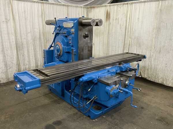 Kearney & Trecker #630TF-20, horizontal mill, 20" x 106" table, dual controls & coolant, #50 NS - Image 1