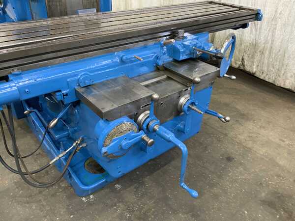 Kearney & Trecker #630TF-20, horizontal mill, 20" x 106" table, dual controls & coolant, #50 NS - Image 4