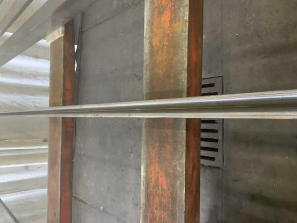 144-1/2" L, Accute female press brake die, 1-1/4" die width, 1-1/2" die height, 1/2" opening in V - Image 2