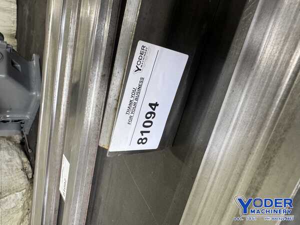 69" L, Female press brake die, 1" die width, 3" die height, 3/4" opening in V, 1/2" depth of V - Image 6