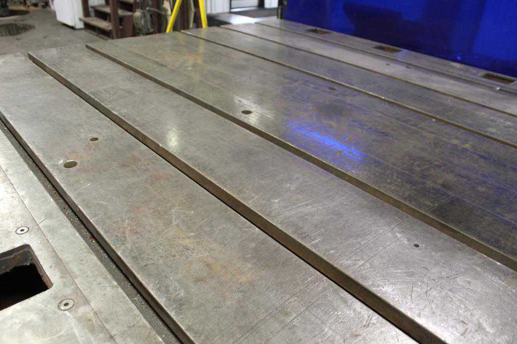 240" x 94" x 16", T-slotted floor with stands, leveling screws - Image 2