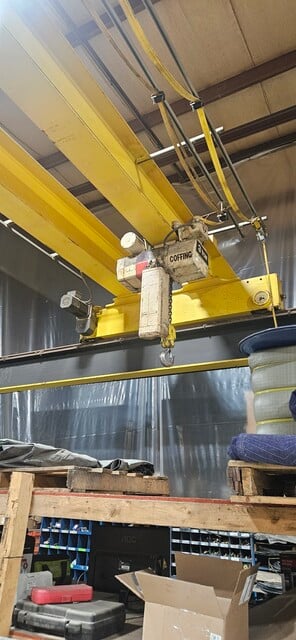 3 Ton, Kelly Cranes & Engineering Class C, Overhead, 100 ft. runway - Image 2
