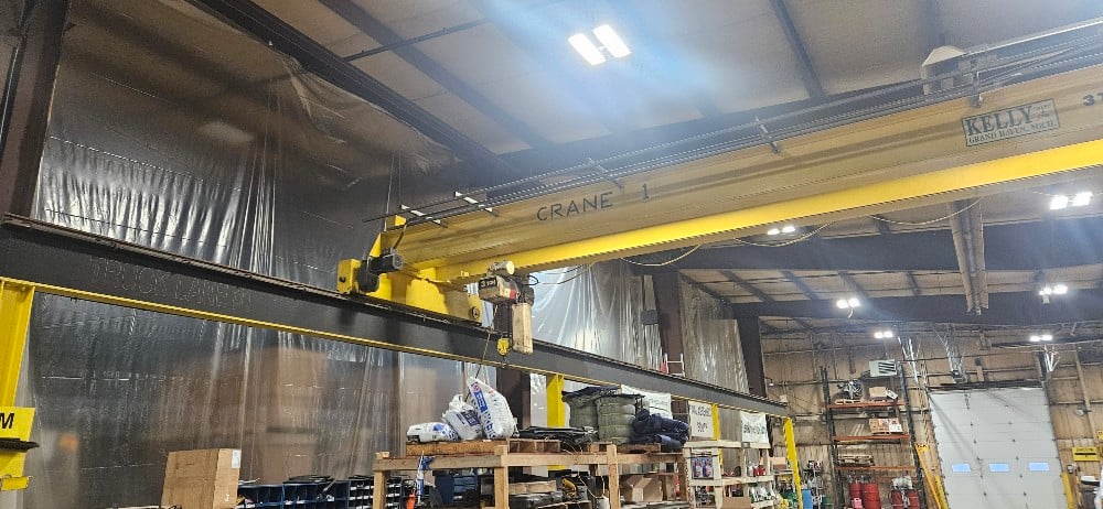 3 Ton, Kelly Cranes & Engineering Class C, Overhead, 100 ft. runway - Image 4