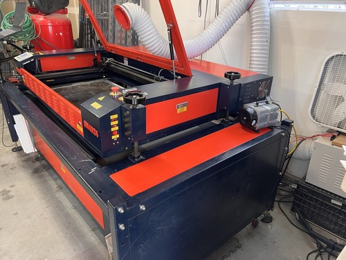 Associated Pacific Lazer #SN4024, CO2 Laser Engraver, 100W, 40" x 24" Work Area, 14" Z Clearance, 110V. - Image 3