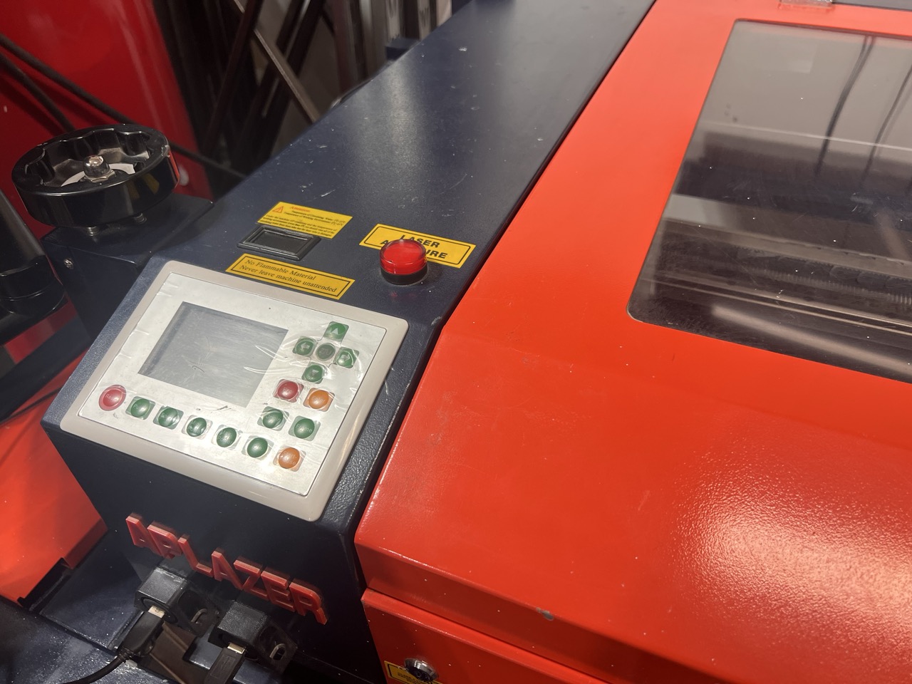 Associated Pacific Lazer #SN4024, CO2 Laser Engraver, 100W, 40" x 24" Work Area, 14" Z Clearance, 110V. - Image 6