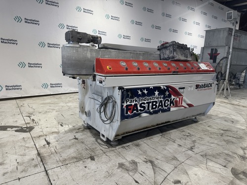 Park Industries #FASTBACK-II, Flat Edge Polisher, 9 Spindle, Single Pass, 16" to 144" Part Length, 240V., 3 - Image 2