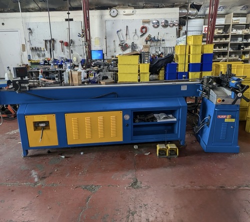 2.5" Ercolina #Top-030-Triff, CNC Mandrel Tube Bender, 2" Square Tube, 1.5" Sch 40 Pipe, 220/480V., 3 Ph. - Image 1