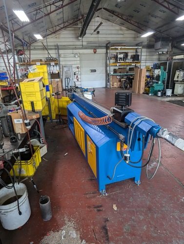 2.5" Ercolina #Top-030-Triff, CNC Mandrel Tube Bender, 2" Square Tube, 1.5" Sch 40 Pipe, 220/480V., 3 Ph. - Image 4