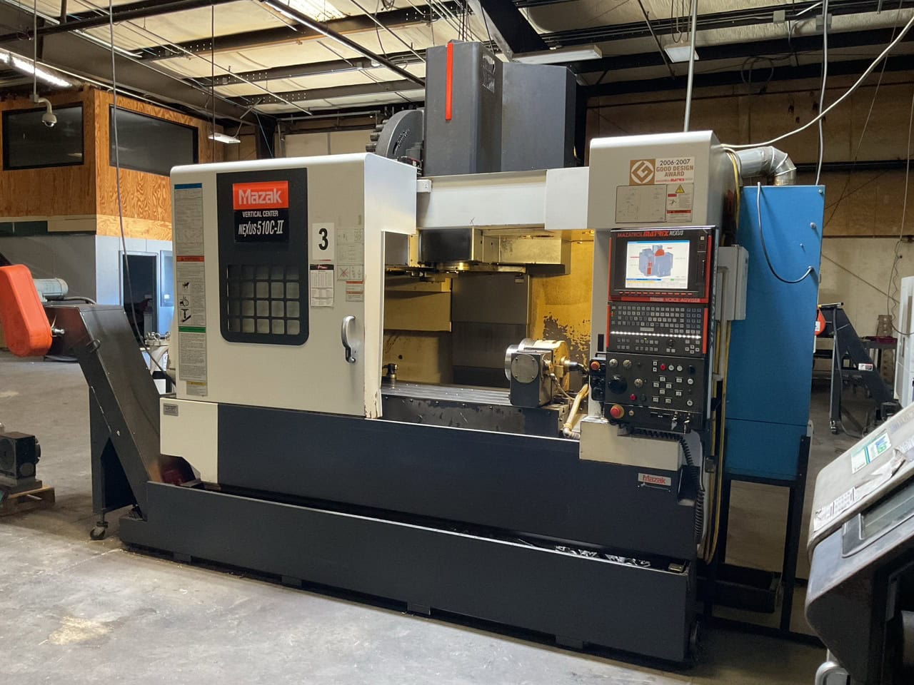 Mazak #VCN-510C-II, CNC Vertical Machining Center, 41.3" X, 20" Y, 20" Z, 12,000 RPM, 30 automatic tool - Image 5