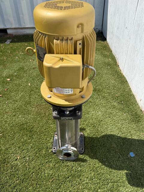 79 GPM @ 200' TDH, Grundfos #CRN16-50A-F-G-AUUF, Vertical Multistage Centrifugal Pump, 7.5 HP Baldor motor - Image 5