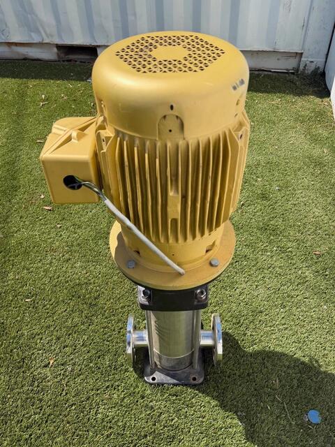 79 GPM @ 200' TDH, Grundfos #CRN16-50A-F-G-AUUF, Vertical Multistage Centrifugal Pump, 7.5 HP Baldor motor - Image 6