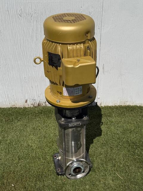 79 GPM @ 200' TDH, Grundfos #CRN16-50A-F-G-AUUF, Vertical Multistage Centrifugal Pump, 7.5 HP Baldor motor - Image 8