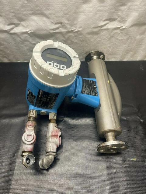 Endress & Hauser #Promass-80, Coriolis Mass Flow Meter w/ Promass F Transmitter, -4&deg;F to 140&deg;F temp. range - Image 2