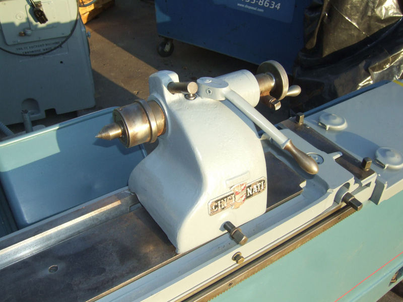 12" x 72" Cincinnati Filmatic #ER, 12" swing, 72" cc, 12" x 1" wheel, attachment, 8" chuck - Image 6