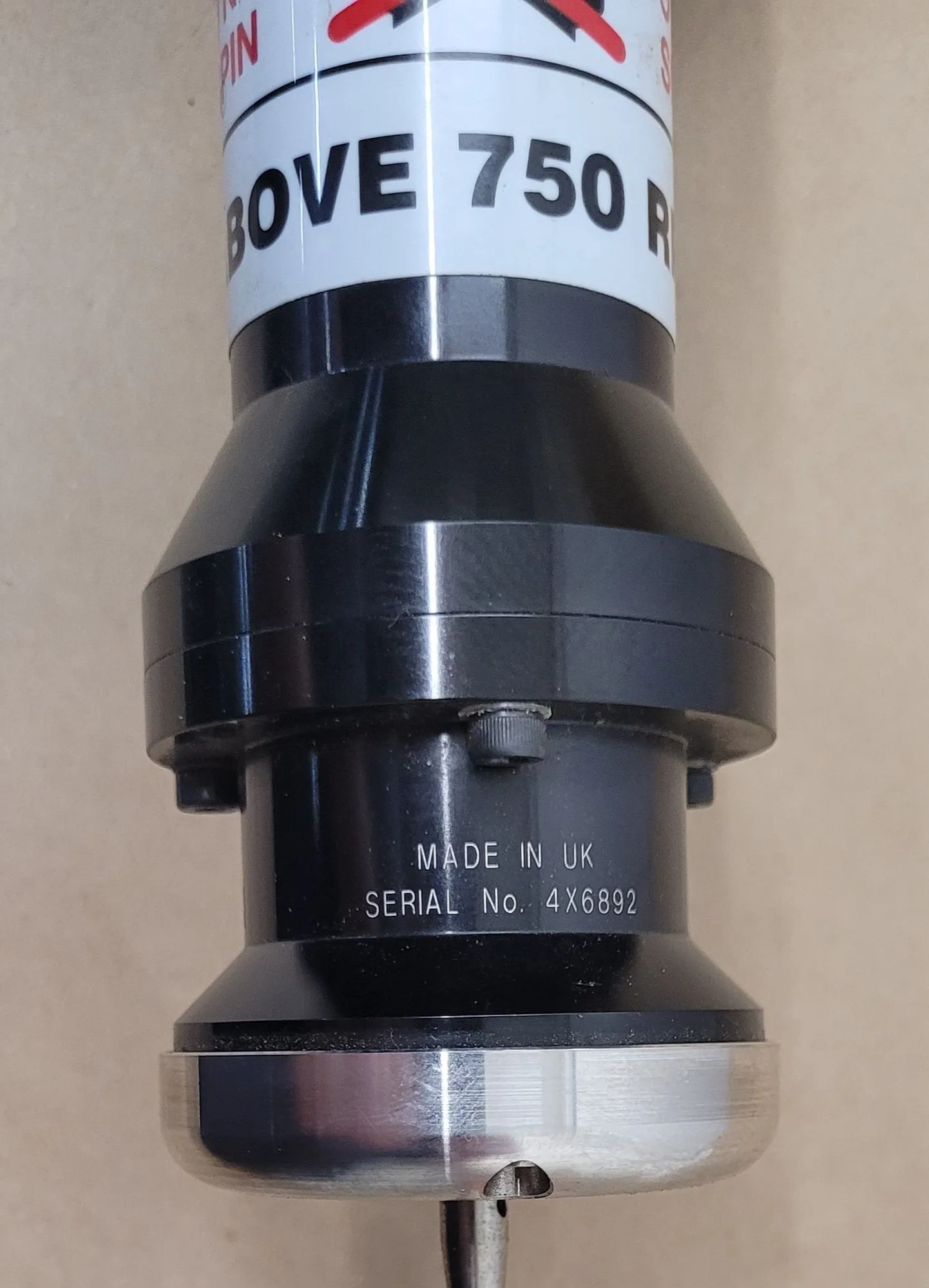 Renishaw #RMP60M, Tool Touch Probe System, Radio Transmission, CAT 60 Holder, 750 RPM Max - Image 4