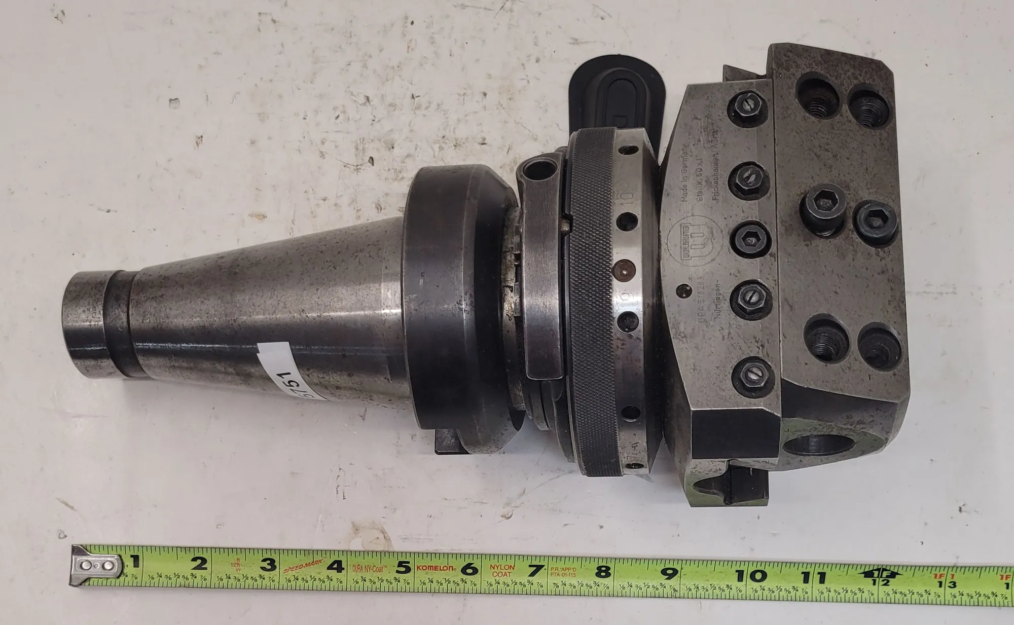 Wohlhaupter #UPA-5, Boring Head, CAT 50 Taper, 0.000"-24.409" diameter Range, 600 RPM Max - Image 6