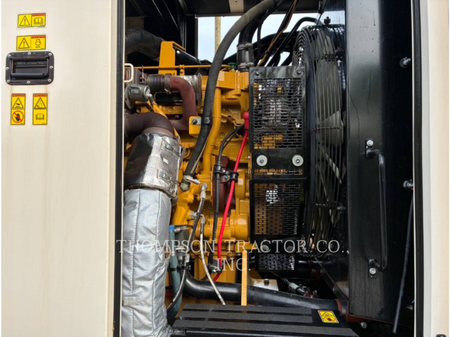 375 KW Caterpillar XQ 425, Diesel, 1800 RPM, 600V, 3121 hours, 2020 - Image 8