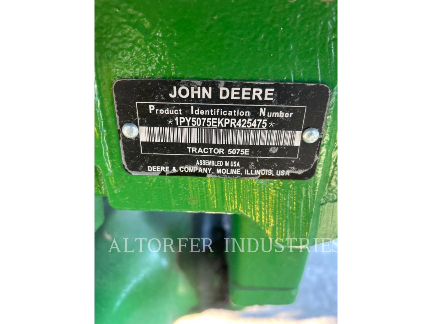 Deere & Co 5075E, Tractor, 62 hours, S/N: 1PY5075EKPR425475, 2024 - Image 6