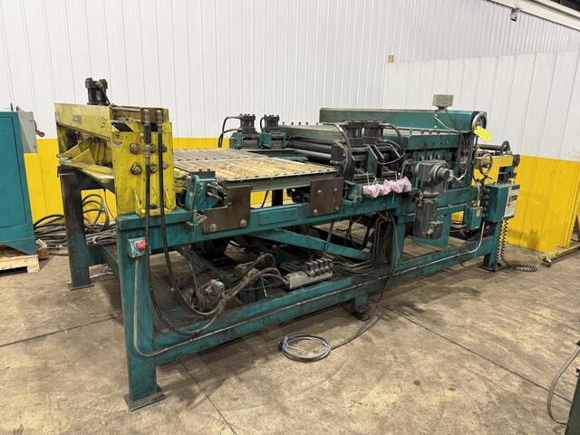 Iowa Precision #GAF60-6/FTS-DCT6016SL, coil slitting & cut to length line, 2000 - Image 1
