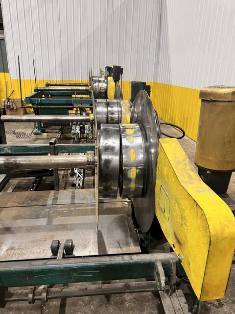 Iowa Precision #GAF60-6/FTS-DCT6016SL, coil slitting & cut to length line, 2000 - Image 10