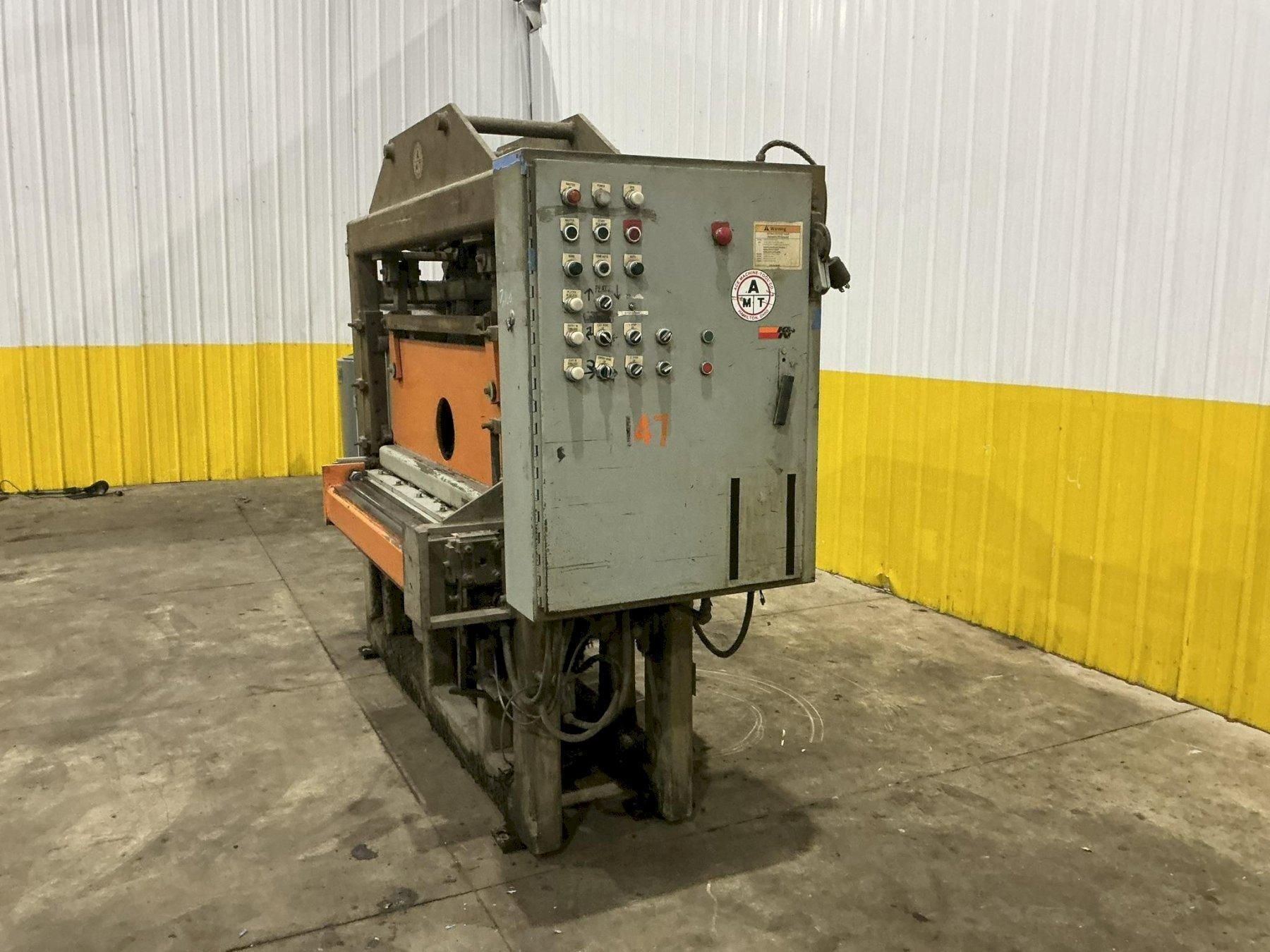60" AMT #ACE, machine tool brake toe bender - Image 6
