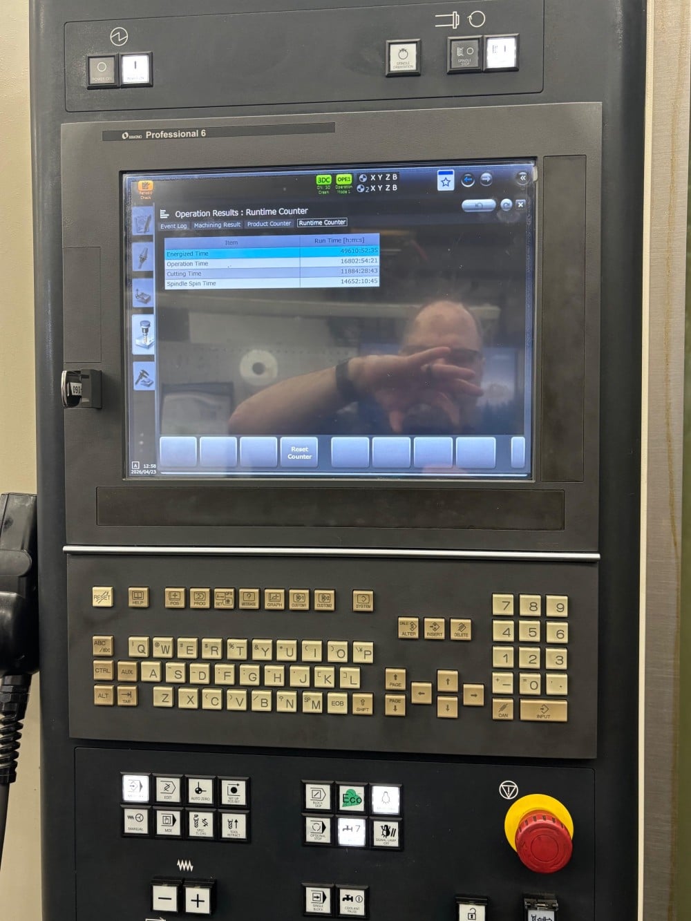 Makino #A71NX, Cat 50, 299 Place automatic tool changer, Pro 6, Chip Blaster, Renishaw RMP600 Rengage, loaded - Image 5