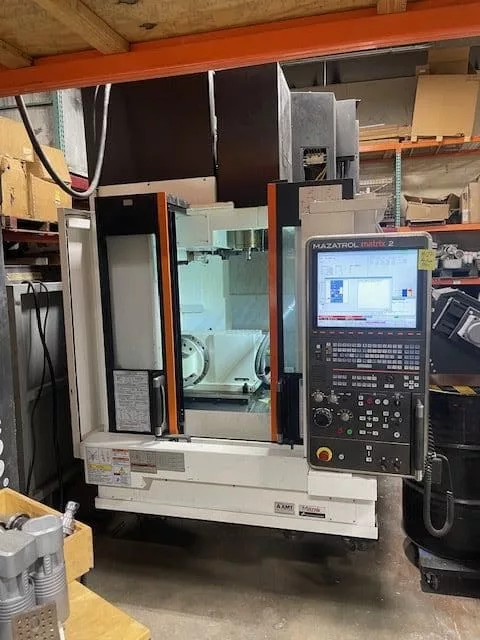 Mazak #VCC-5X-20K, 5-Axis Vertical Machining Center, 0.7" X, 0.6" Y, 0.7" Z, 67 HP, 20000 RPM, CAT 40, 30 - Image 1