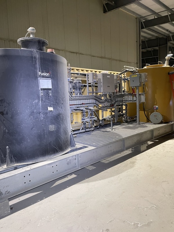 Fusion, Potable & Hot Water Shower Skid, 53 GPM @ 314' TDH, 1320-gallon tank, dual 7.5 HP pumps, 3530 RPM - Image 3
