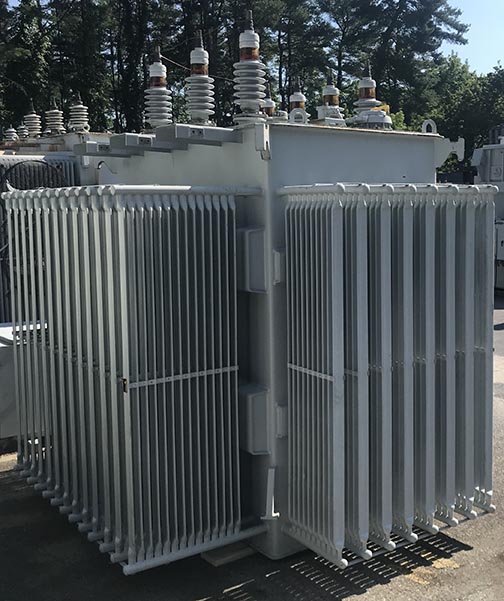 10000/11200/12500/14000 kVA, 34500 Delta Primary, 13800/7970 Wye Secondary, ABB Substation - Image 2