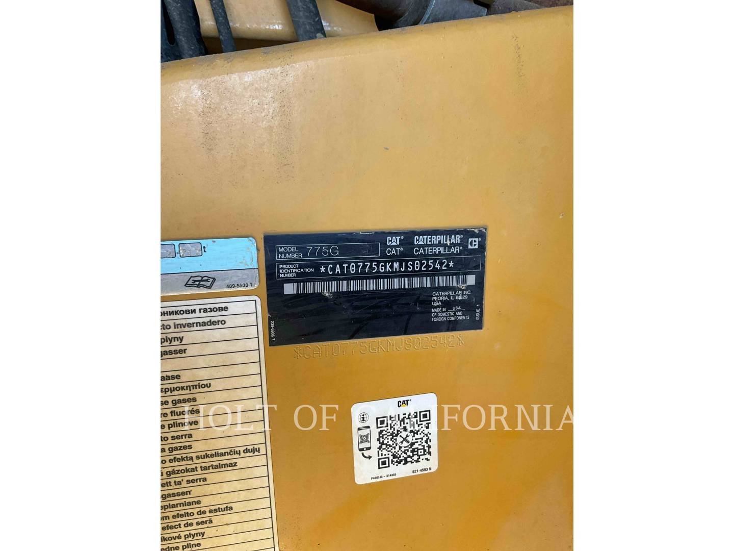 Caterpillar 775G, 1025 hours, S/N: MJS02542, 2023 - Image 6