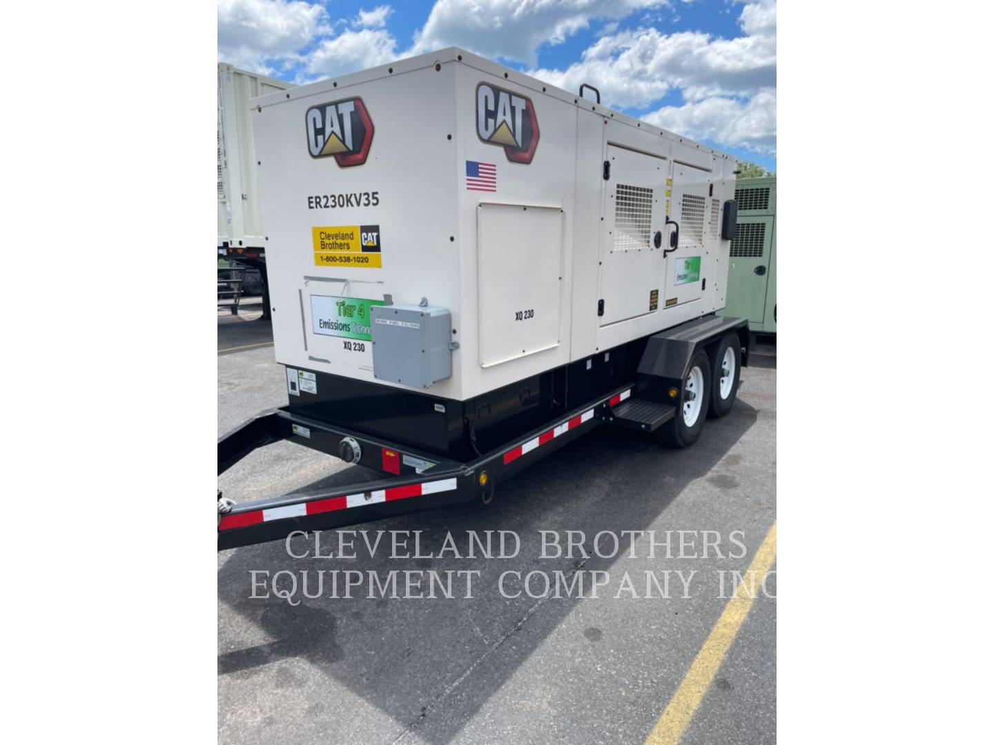 350 KW Caterpillar XQ 230, Diesel, 1800 RPM, 480V, 2948 hours, 2022 - Image 2