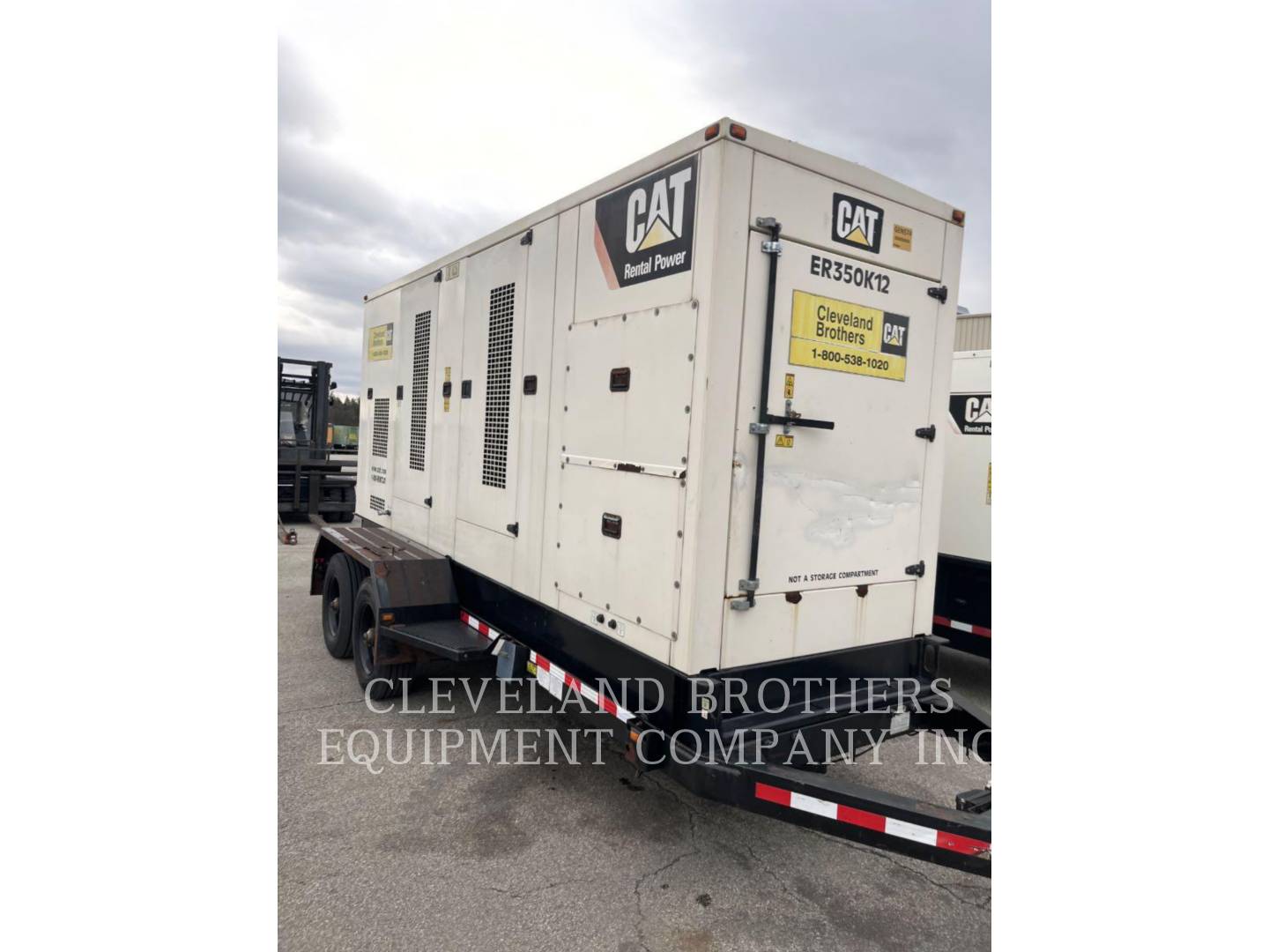 350 KW Caterpillar XQ 350, Diesel, 1800 RPM, 480V, 10677 hours, 2014 - Image 2