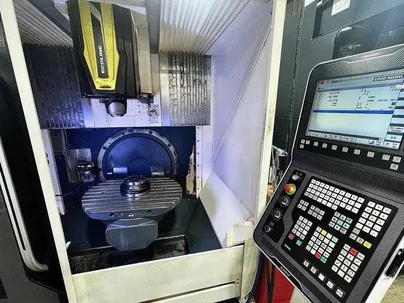 DMG Mori Seiki #EcoMill-70, 5-Axis, CNC vertical machining center, 32 automatic tool changer, 27.6" X, 17.7" - Image 3