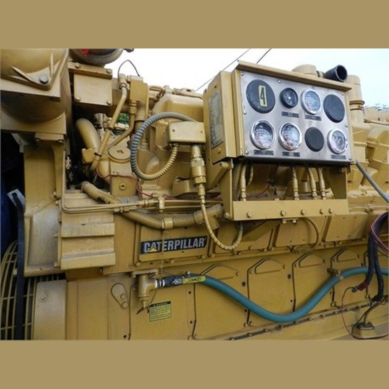 2500 KW Caterpillar, diesel generator set, 480 Volts, 762 HP @ 1800 RPM, 3516 engine, EPA Tier 2, 1991 - Image 3
