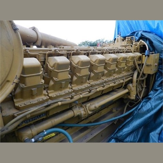 2500 KW Caterpillar, diesel generator set, 480 Volts, 762 HP @ 1800 RPM, 3516 engine, EPA Tier 2, 1991 - Image 7