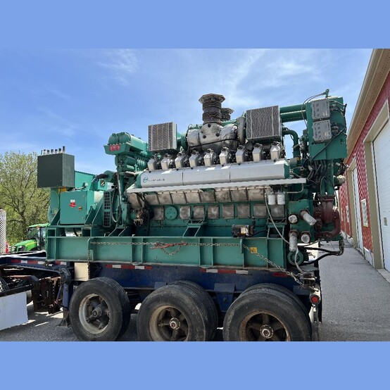 1250 KW Cummins #18V.180, Natural gas generator set, 347/600 Volts, 3-phase, 1200 RPM, QSV91 engine, Stamford - Image 4