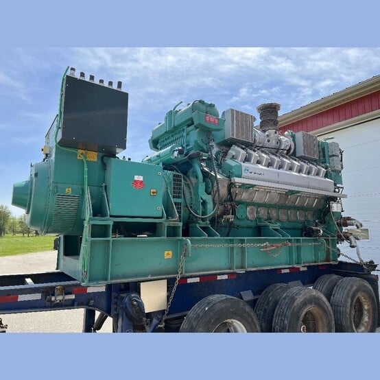 1250 KW Cummins #18V.180, Natural gas generator set, 347/600 Volts, 3-phase, 1200 RPM, QSV91 engine, Stamford - Image 6