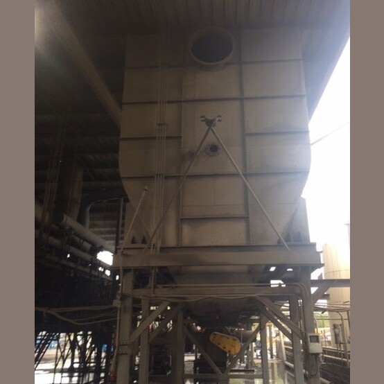 9' x 60' Vulcan, Carbon Steel horizontal rotary drum dryer, 650&deg;F, refurbished 2010 - Image 4