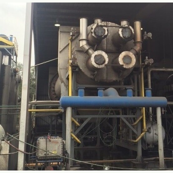9' x 60' Vulcan, Carbon Steel horizontal rotary drum dryer, 650&deg;F, refurbished 2010 - Image 6