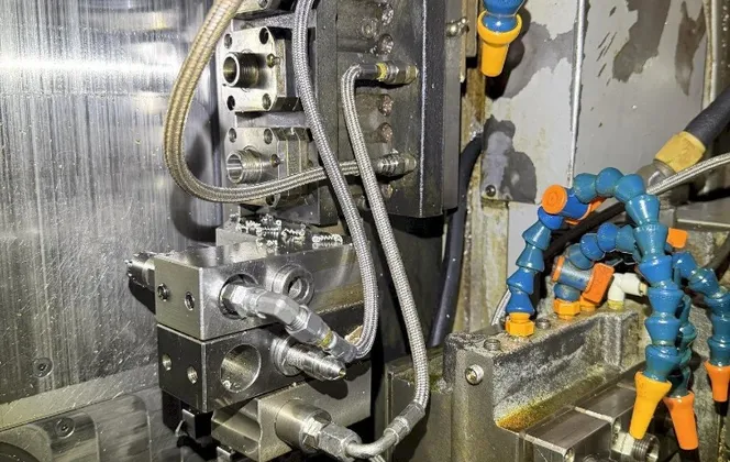 Tsugami #SS20, CNC Swiss Type Lathe, 7-Axis, 10000 RPM, 5 HP, Fanuc 31i-A Control, LNS Bar Feeder, 2008 - Image 6